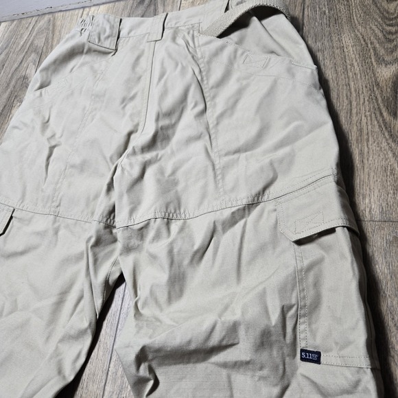 5.11 Men's TACLITE Pro Tactical Pants, Style 74273, Waist 30‎ Length 31 Khaki - Picture 11 of 11